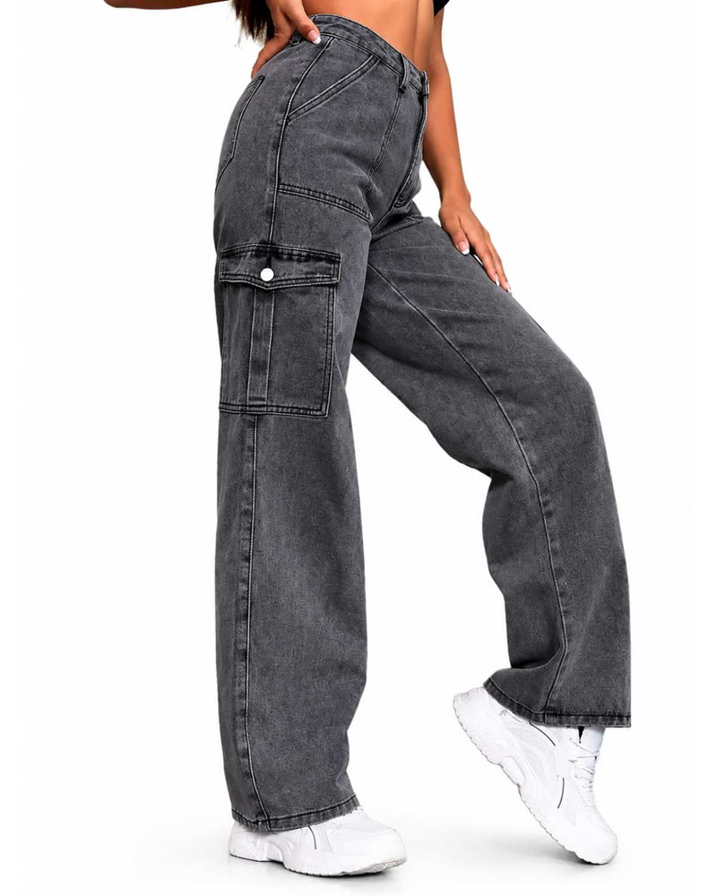 Wide Leg Baggy Jeans